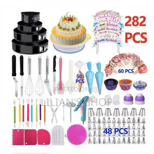 282pcs of Cake Decorating Tools