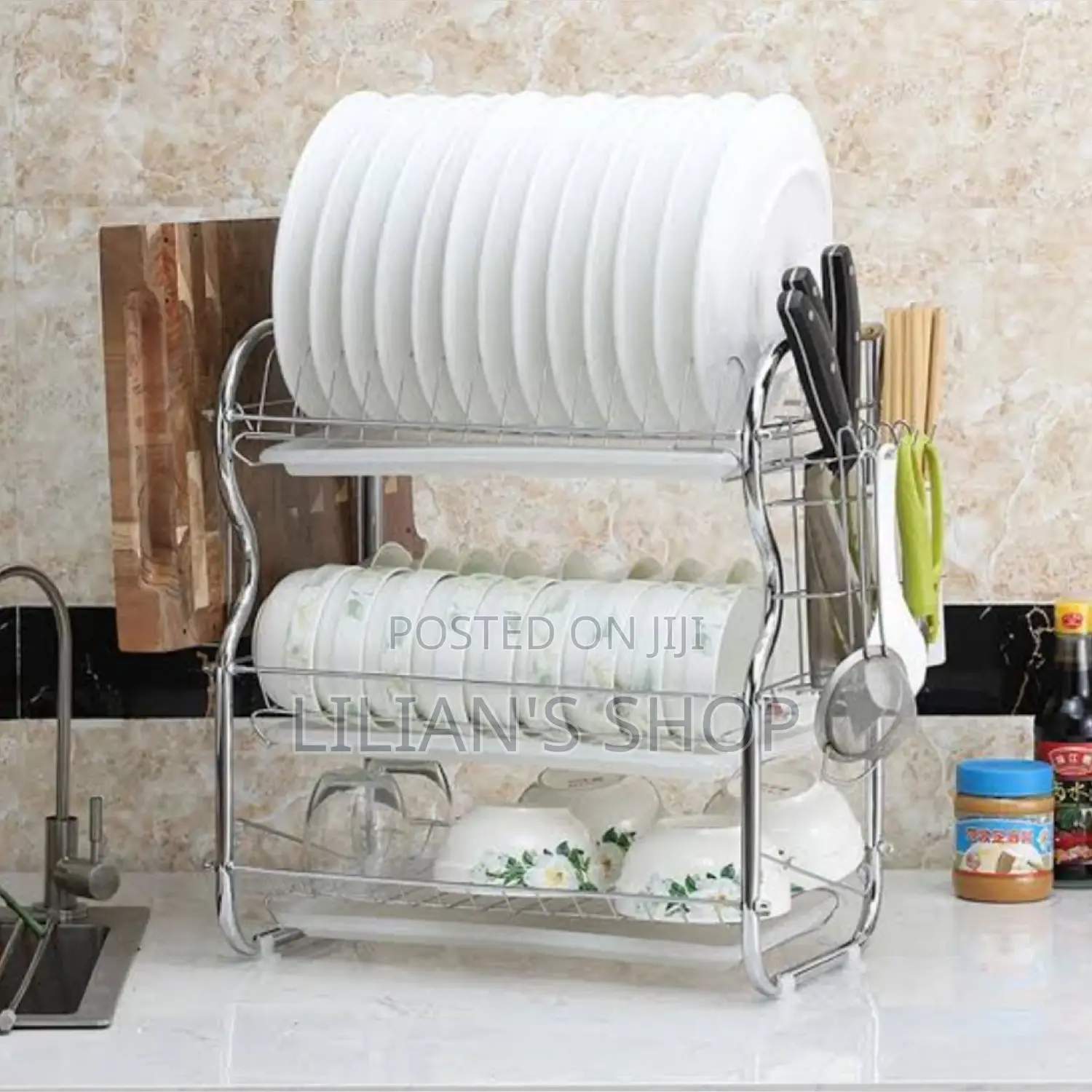 3layer Dish Drainer Rack