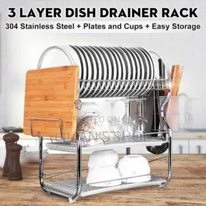 3layer Dish Drainer Rack