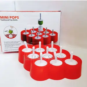 Reusable 9pcs Silicone Ball Pop Mold Yoghurt/Milk/Fruit