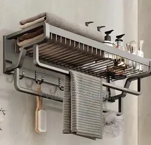 Deluxe Bathroom Towel Rack