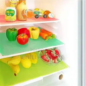 4pieces Of Fridge Washable Mats