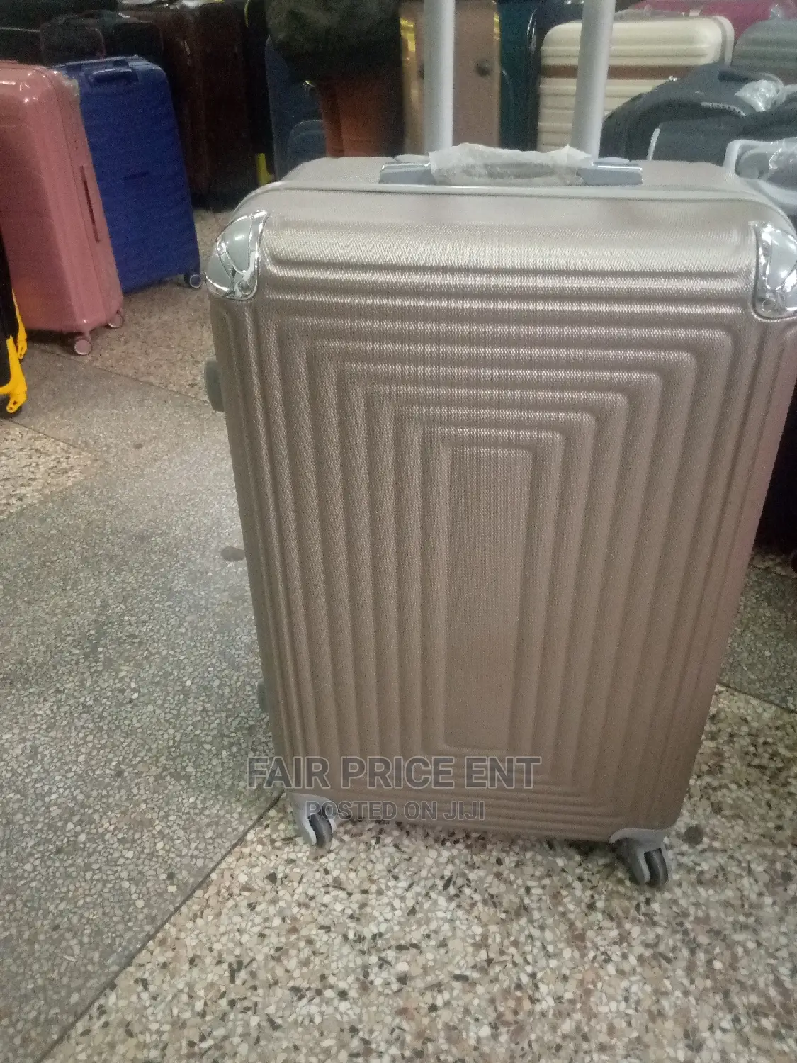 Plastic Suitcases.