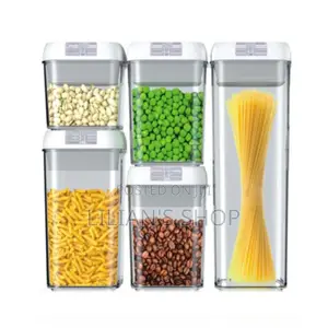 5pcs Air Tight Food Storage Containers
