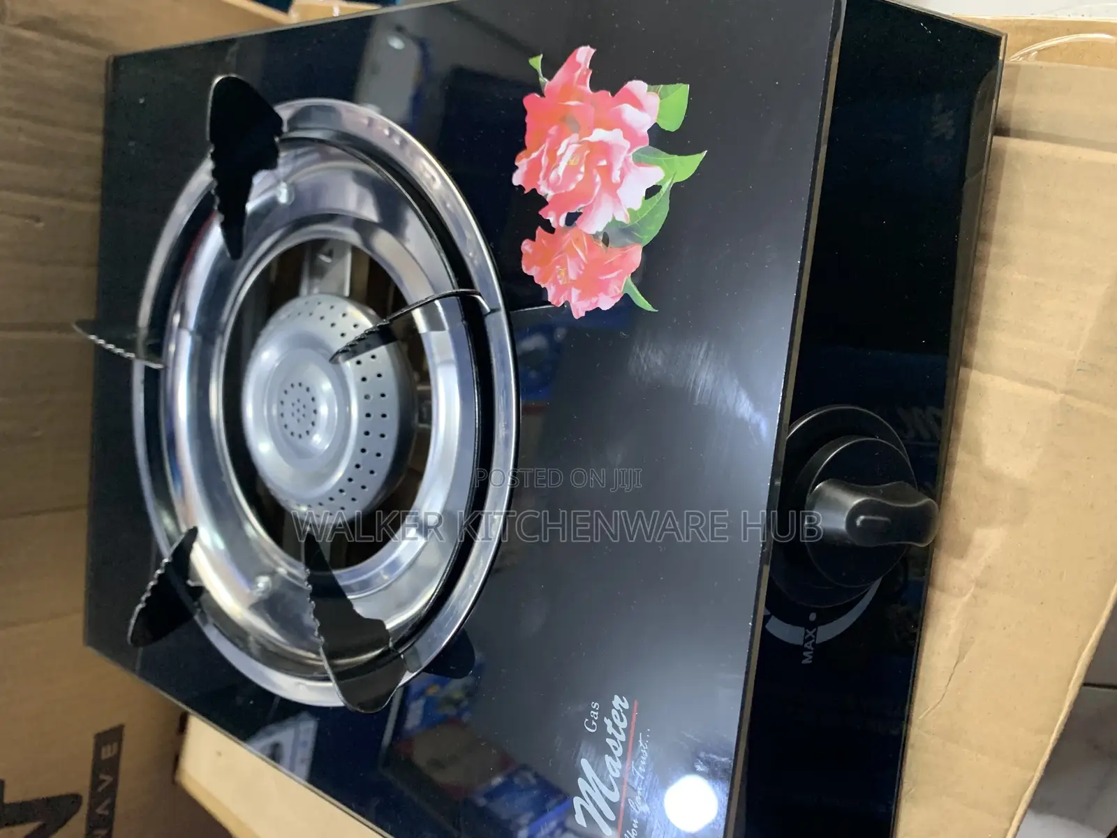 Single Glass Gas Stove