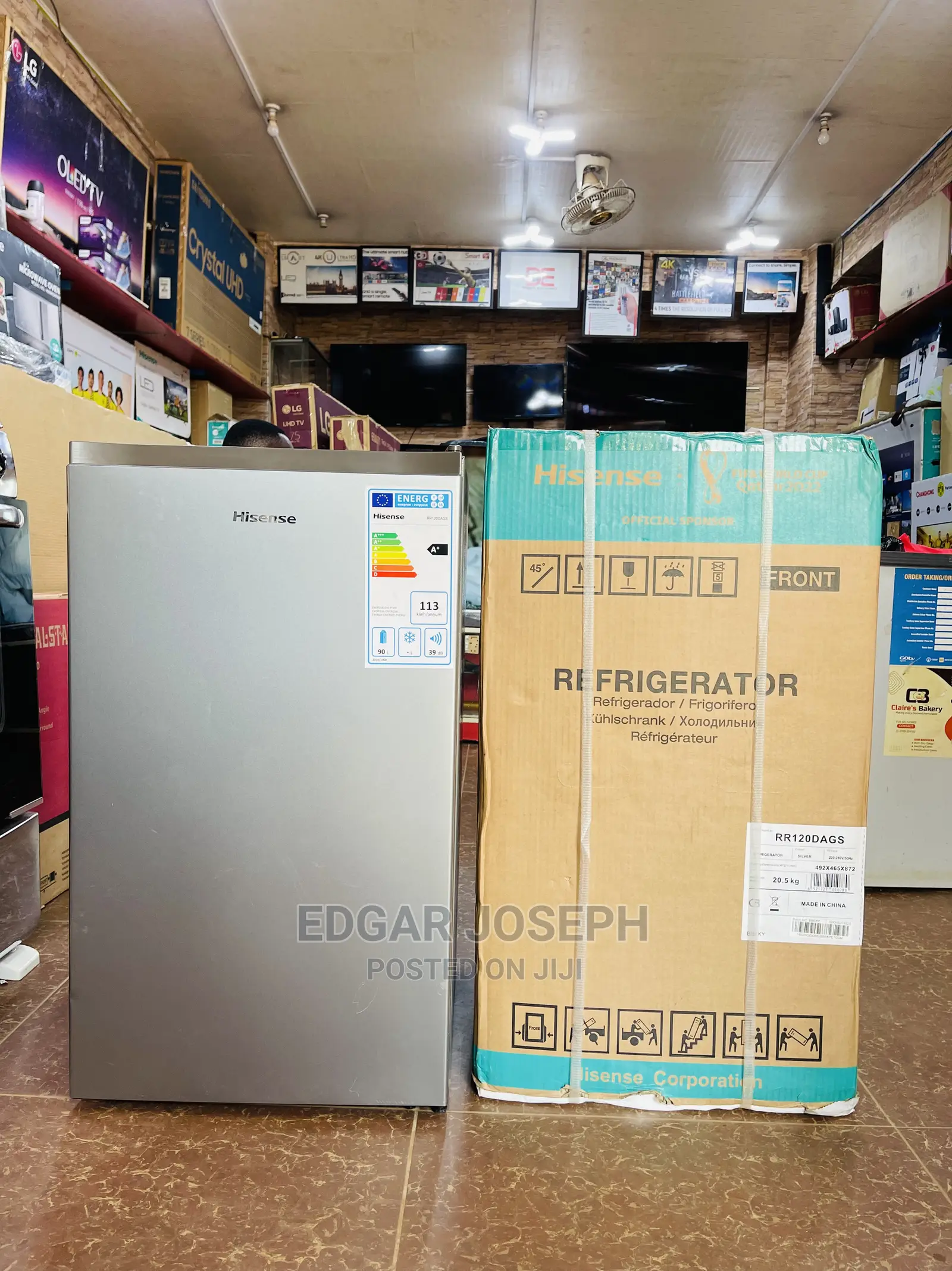 Hisense Refrigerator 120L Brand New