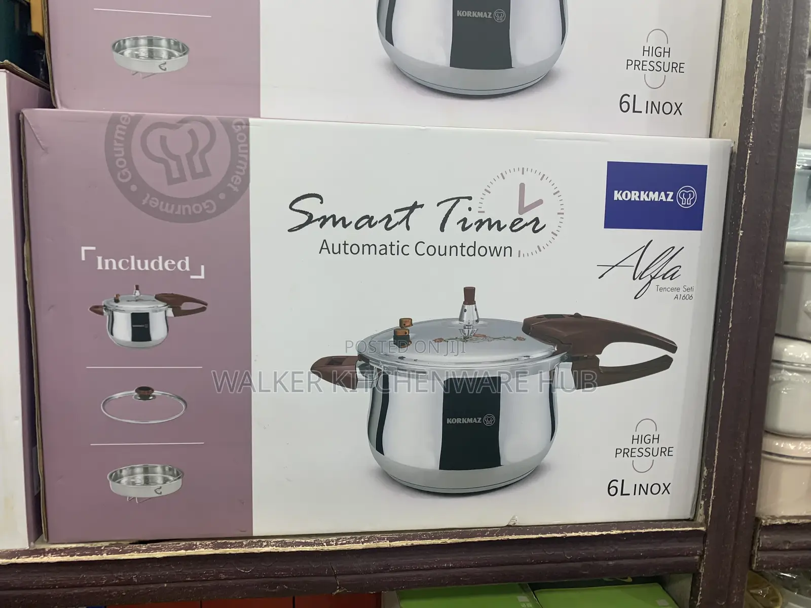 Automatic Timer Pressure Cooker 6L