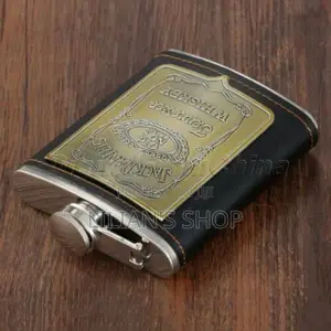 Jackdaniels Stainless Steel Hipflask
