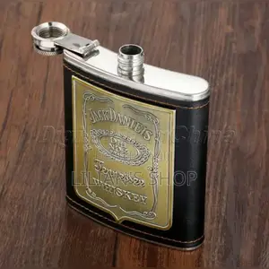 Jackdaniels Stainless Steel Hipflask