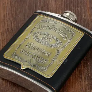 Jackdaniels Stainless Steel Hipflask