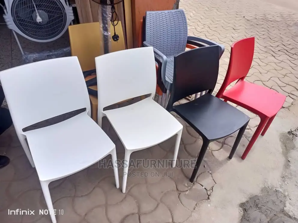 Plastic Chairs Colour White