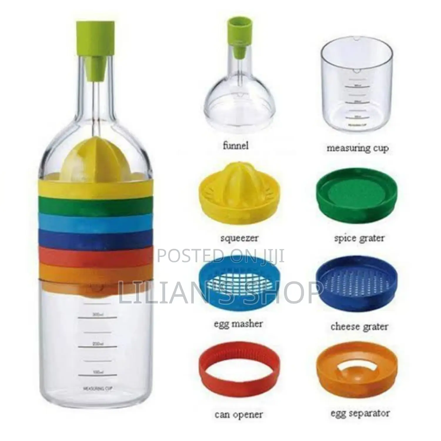 8 In1 Multipurpose Kitchen Tool Set