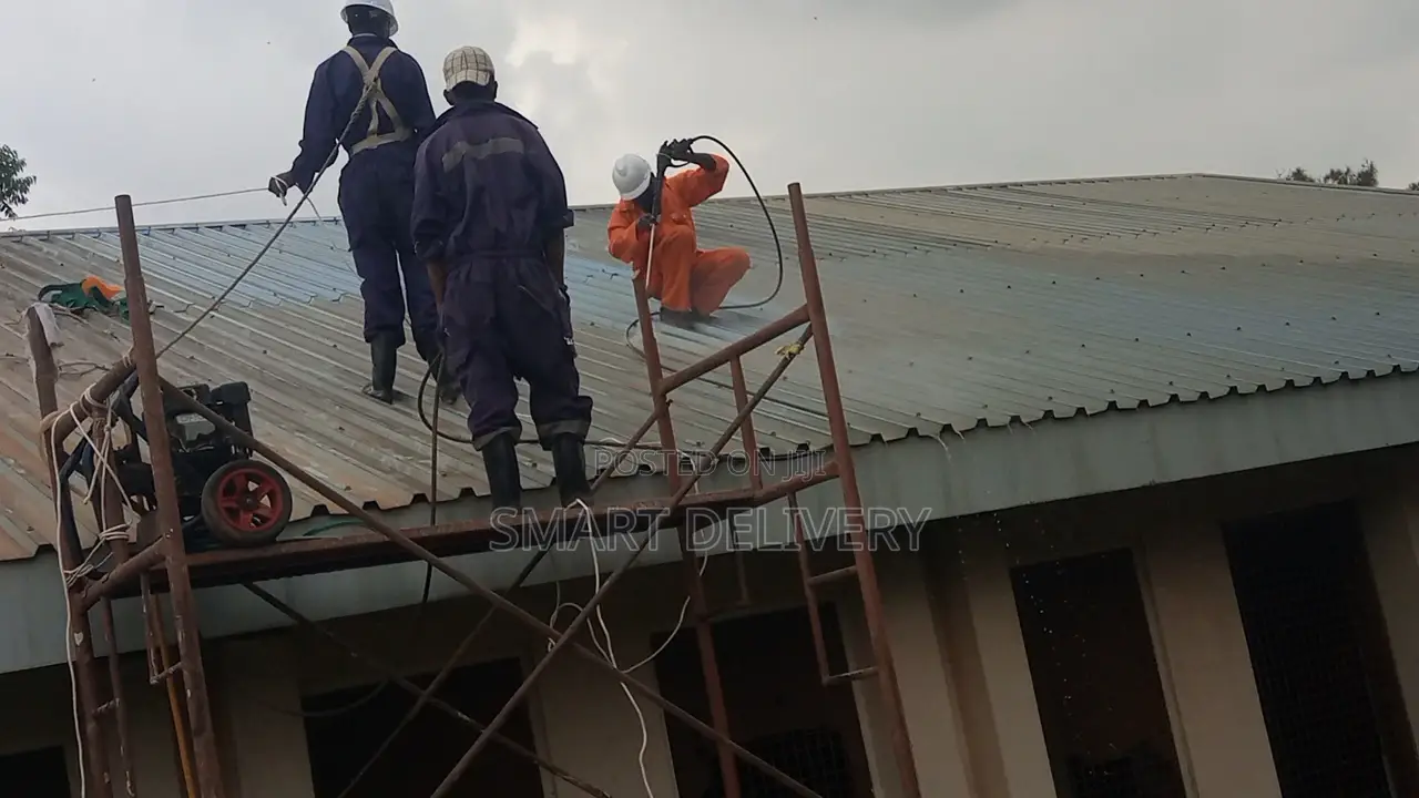 Iron Sheets Roof Cleaning