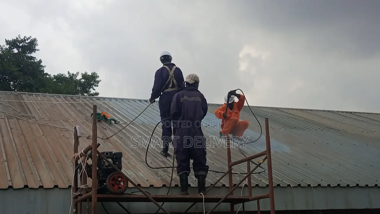 Iron Sheets Roof Cleaning