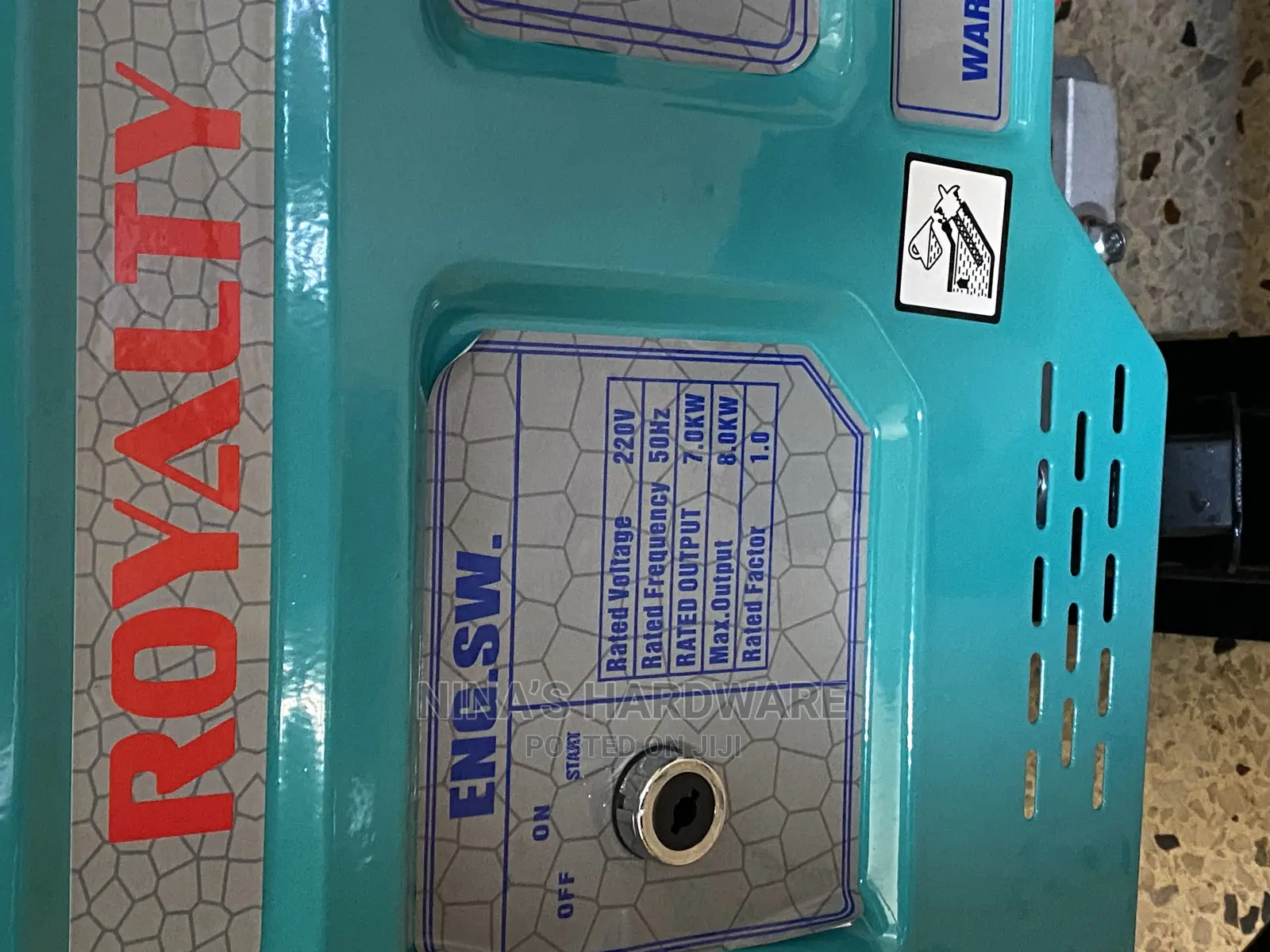 Single Phase Gasoline Generator 8kva