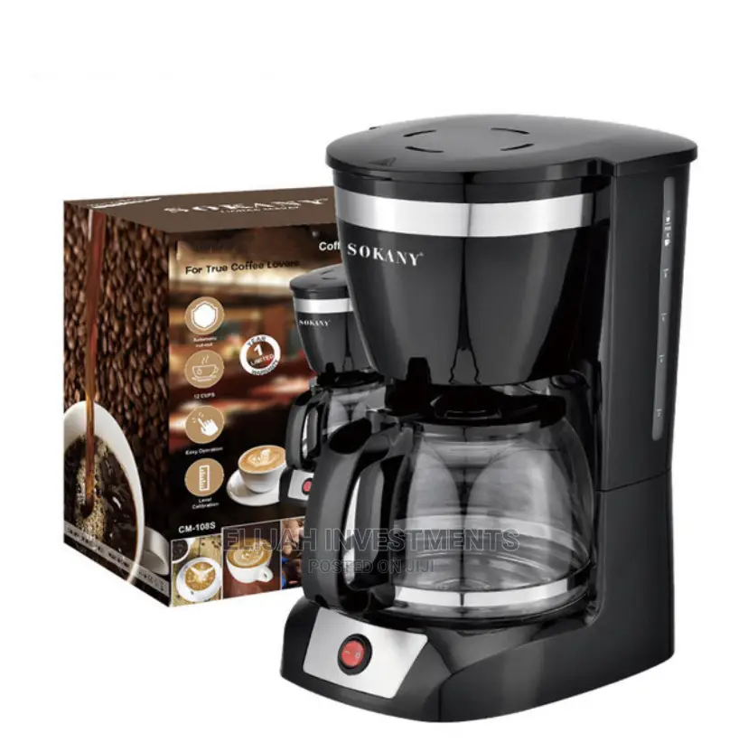 New Sokany Coffee Machine Cm-108s