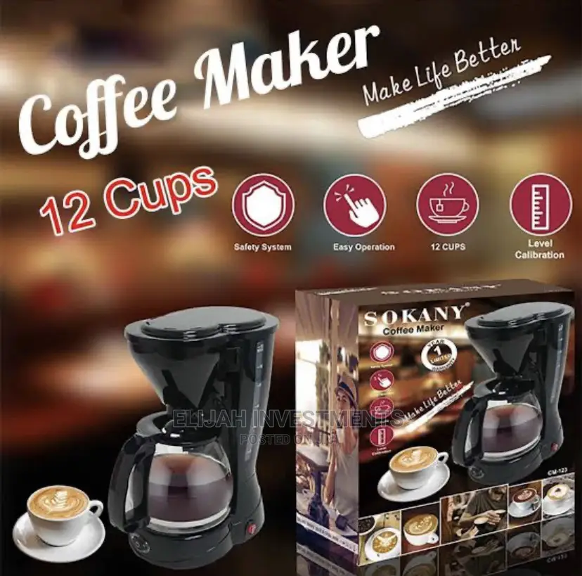 New Sokany Coffee Machine Cm-108s