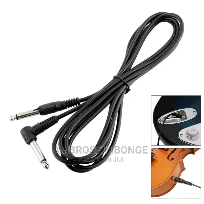 Jack Audio Cables for Electric Guitars, Violins Keyboards.
