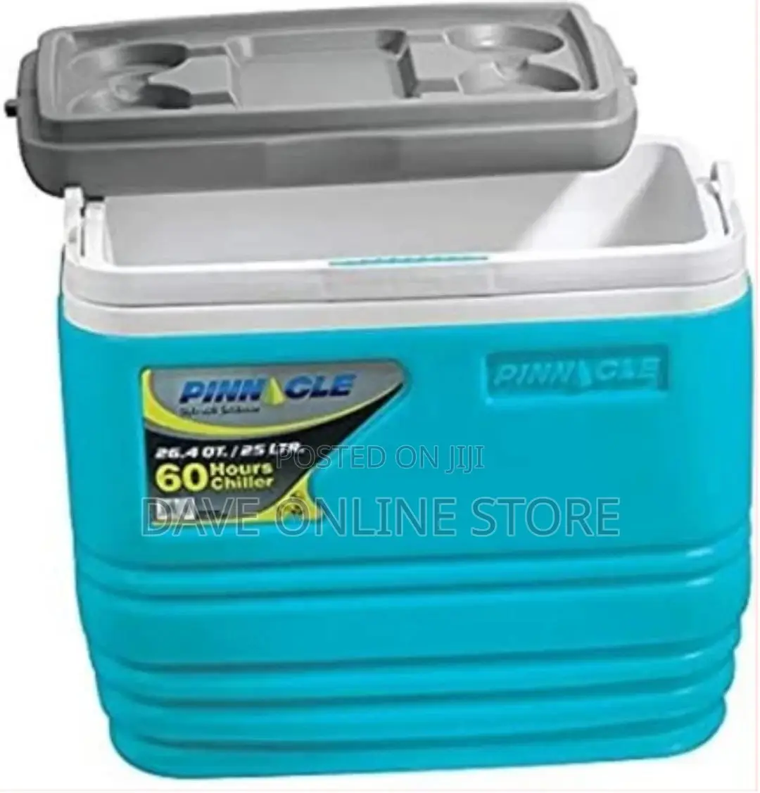 Pinnacle Insulated Water Cooler Ice Chiller Box 25L – Blue