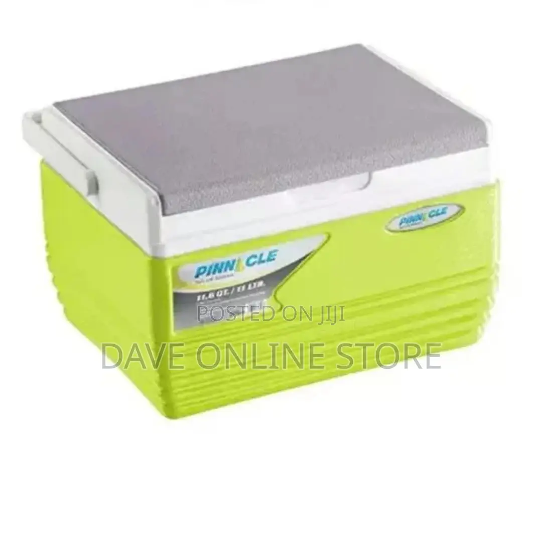 Pinnacle Insulated Cooler Ice Chiller Box 11L Lemon Green