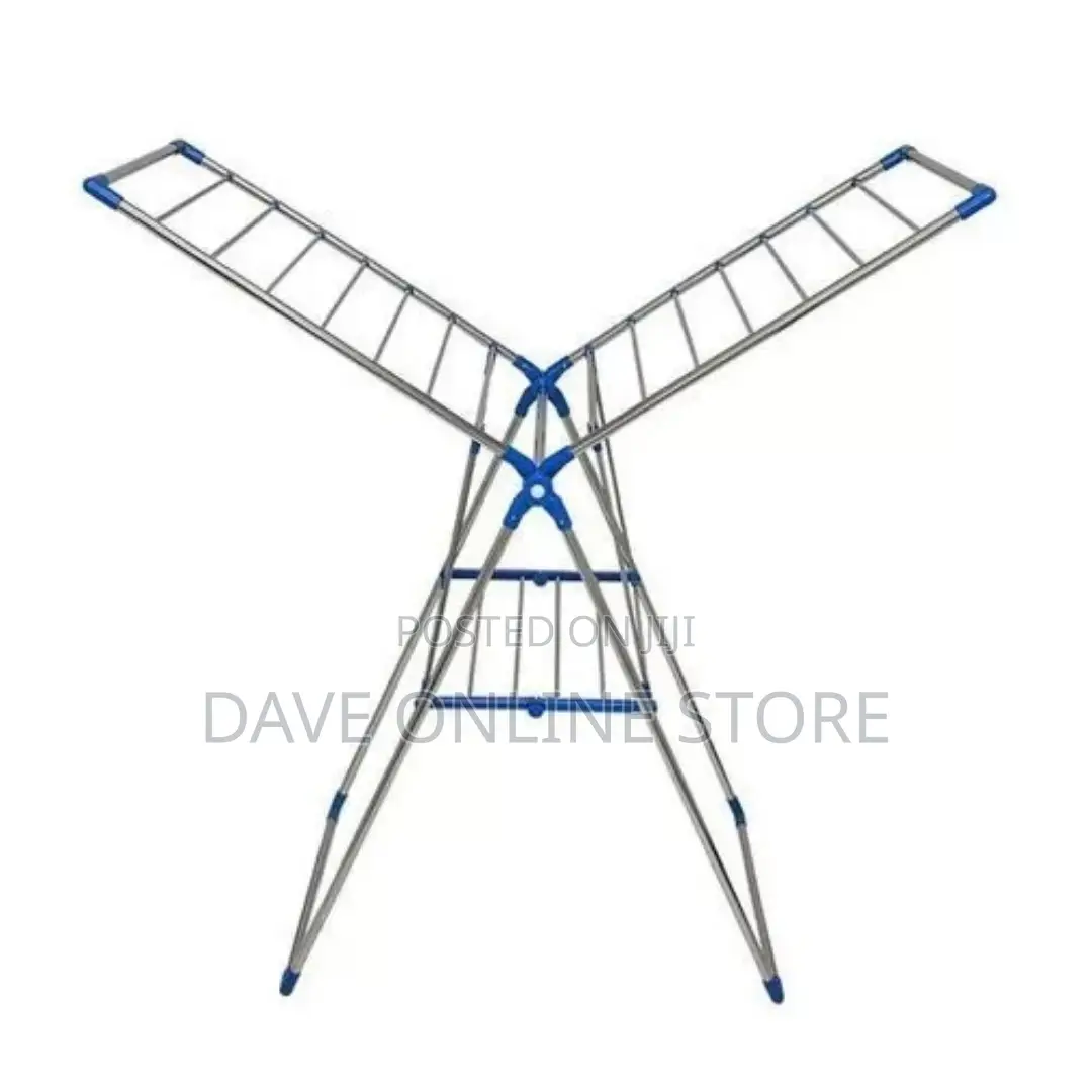 Stainless Steel Clothes Drying Rack/Color May Vary – Blue