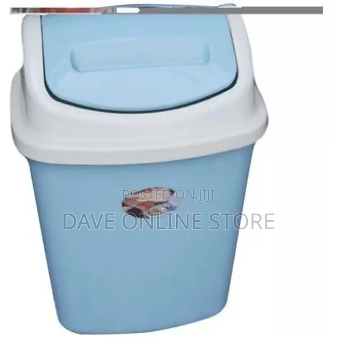 10L Push Dust Bin – Multicolor