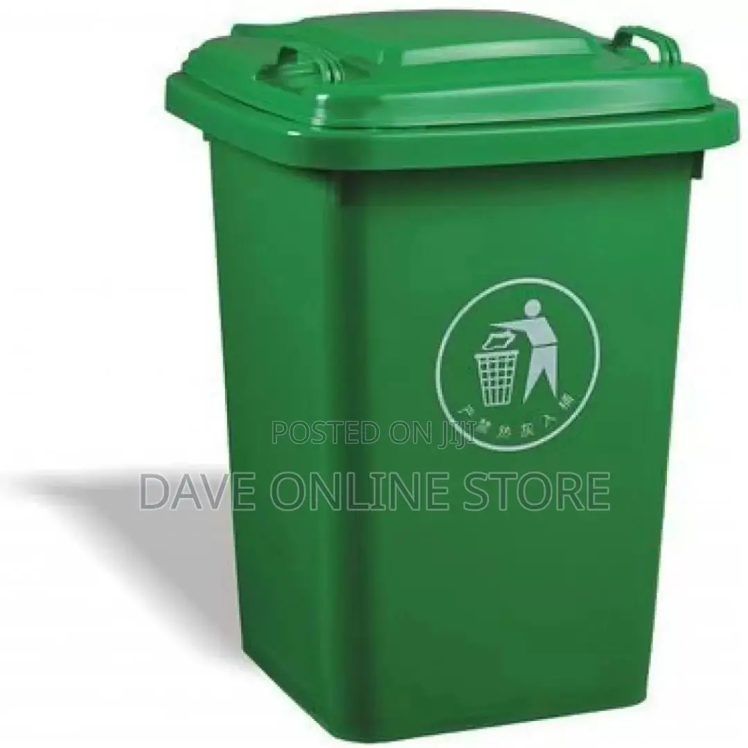 Outdoor 50L Plastic Waste Bin-