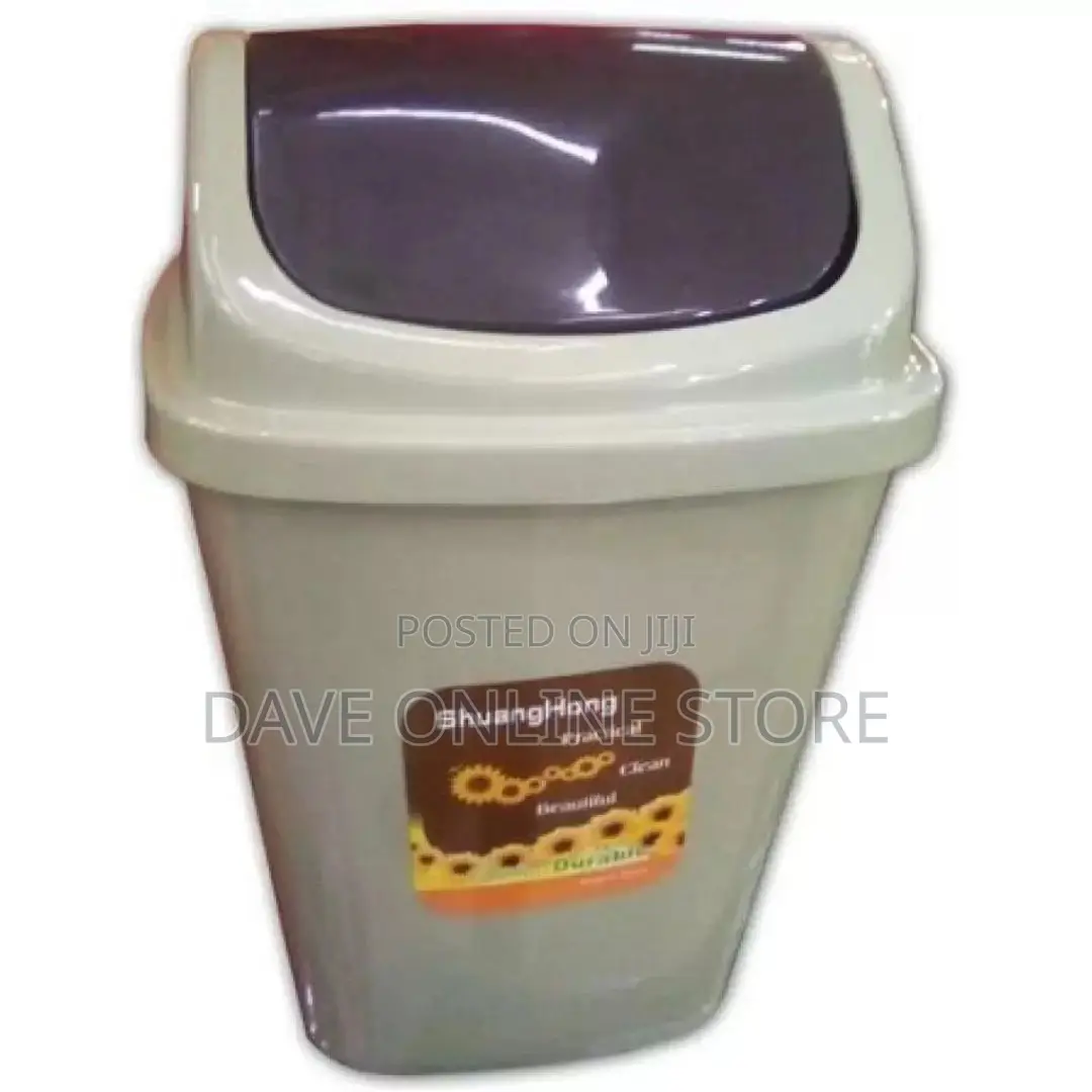 Nice Small in and Out Waste Bin With Its Cover –
