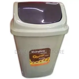Nice Small in and Out Waste Bin With Its Cover –