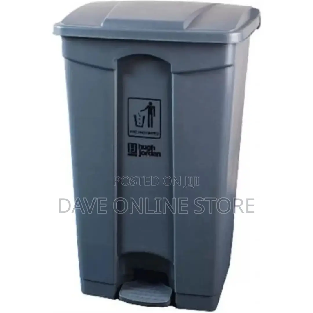 80L Step-On / Foot Pedal Waste Bin