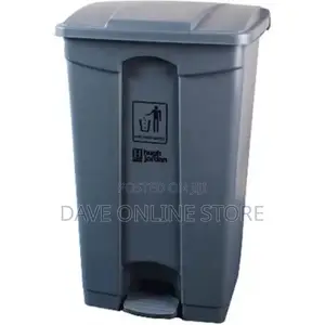 80L Step-On / Foot Pedal Waste Bin