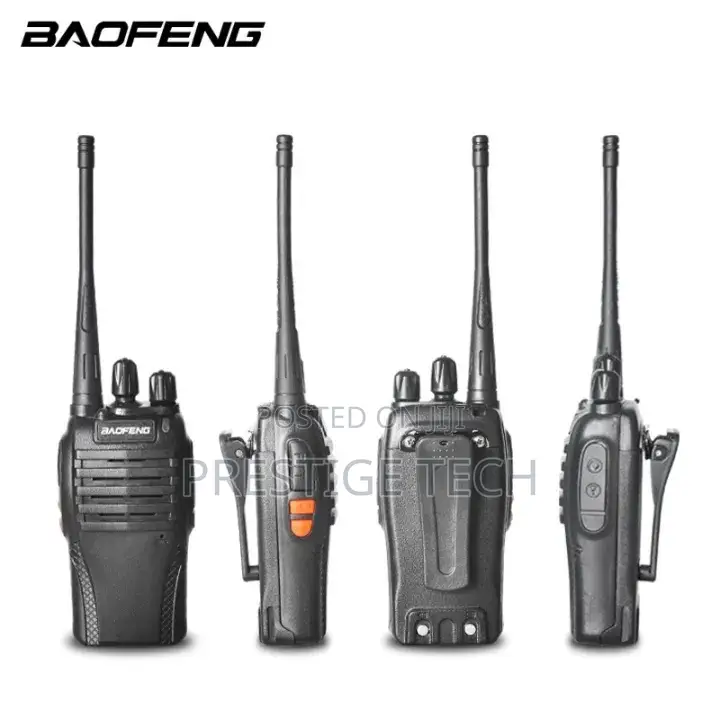 Baofeng Radio Call Walkie Talkies With Earphones(Pair)