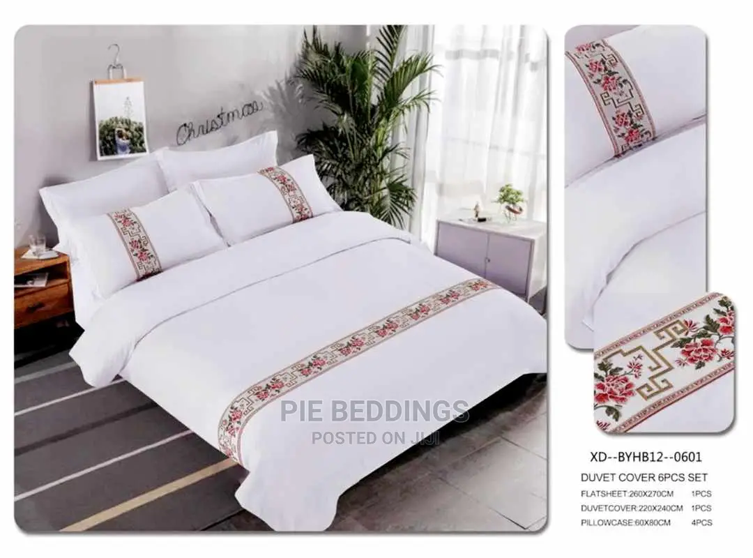 White Duvet Cover With 300 Thread Count