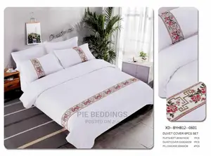 White Duvet Cover With 300 Thread Count