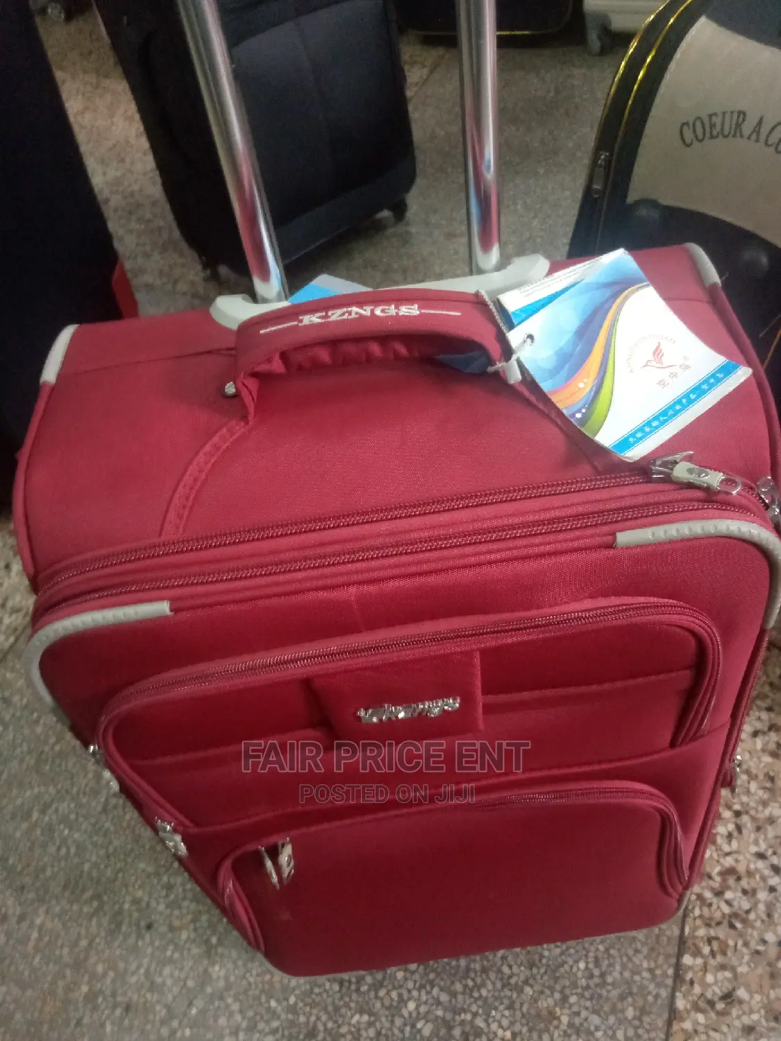 Original Cloth Suitcases Big( Red)