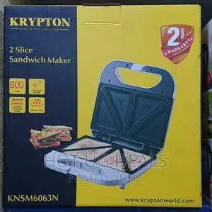 2 Slice Sandwich Maker 800W