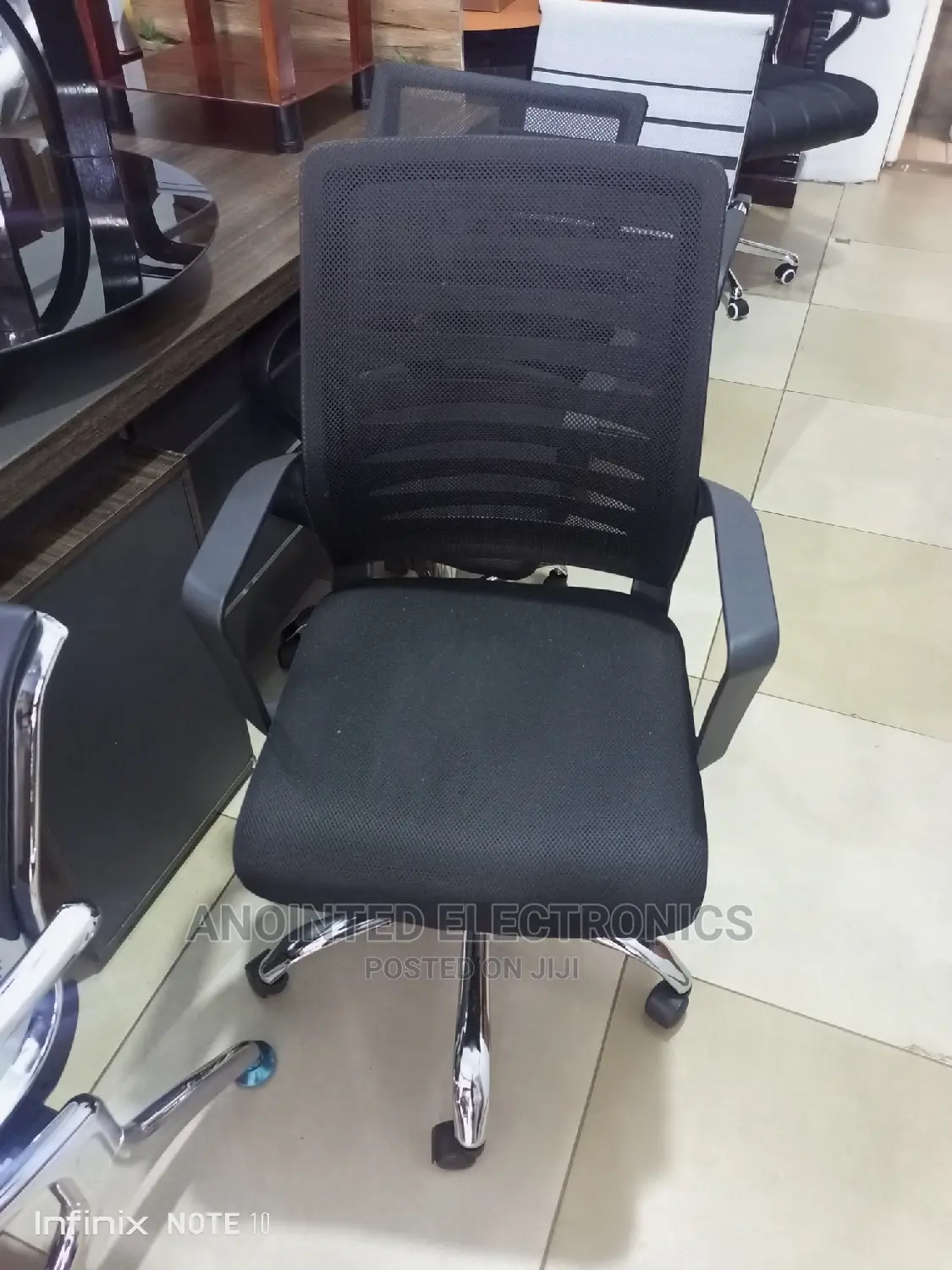 Office Black Chairs