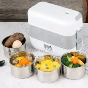 Electric Cooking Four Liner Lunch Box 2ltr 200watts