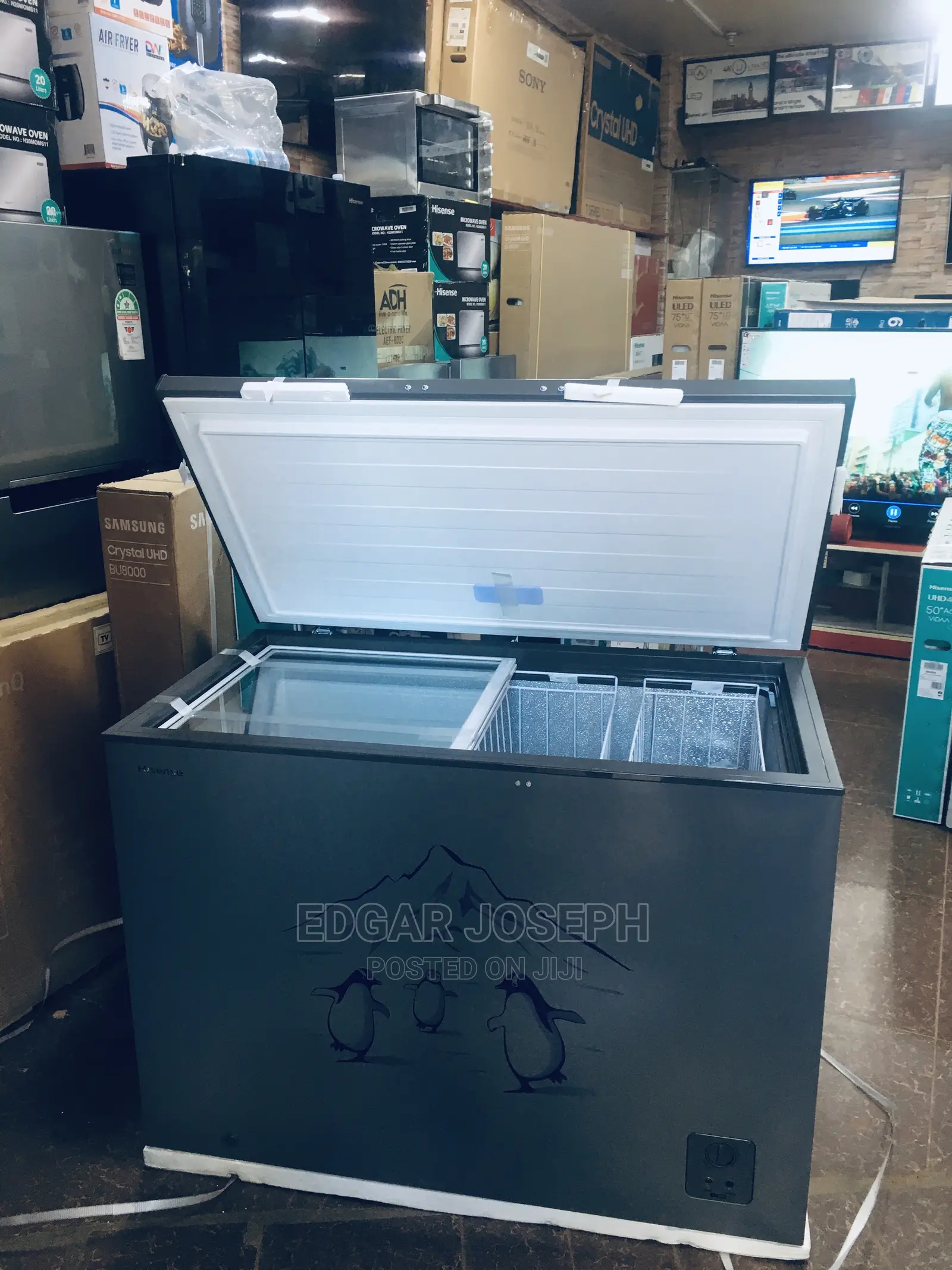 Deep Freezer 400l Hisense Brand New