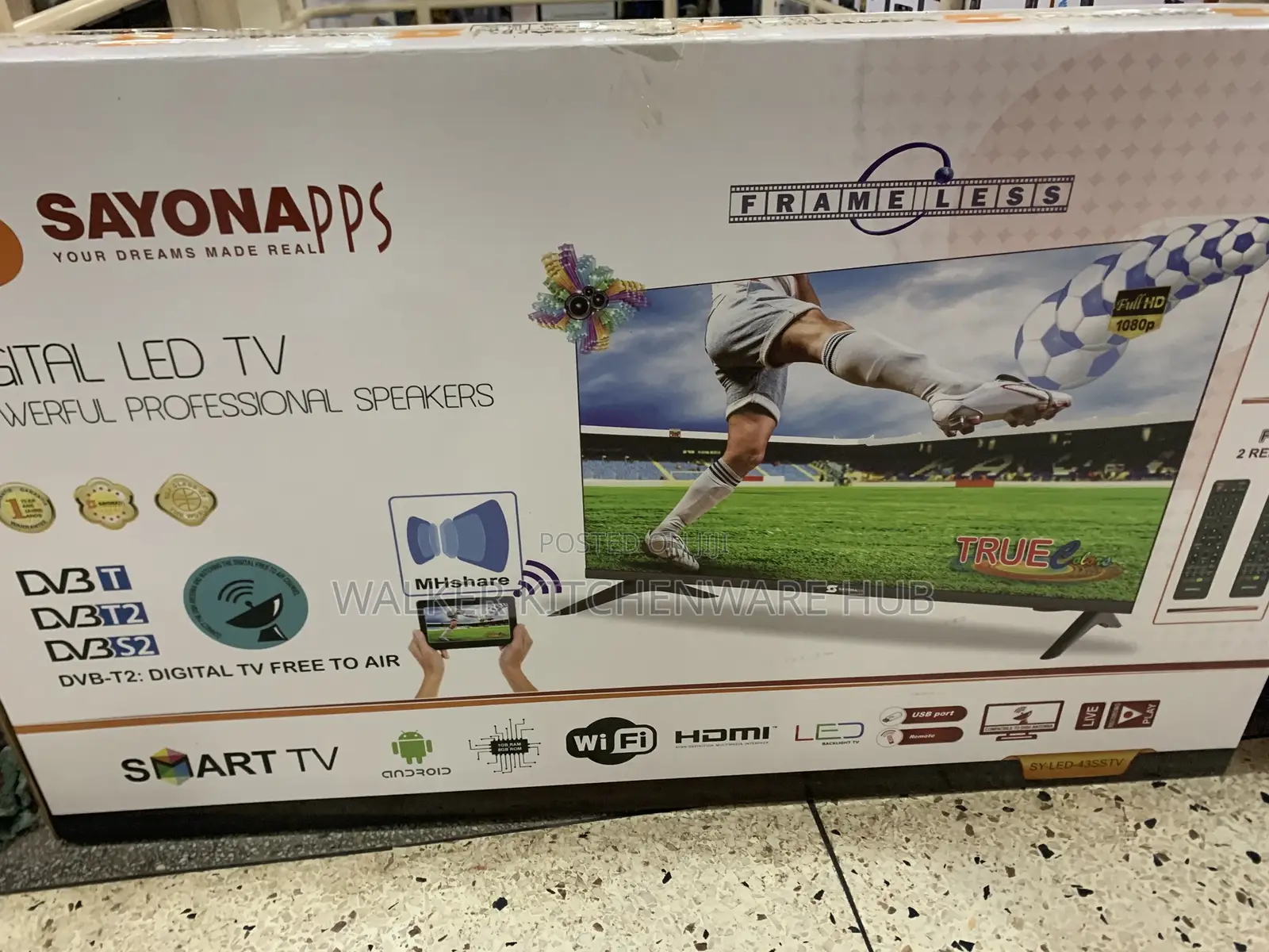 43” Sayona Smart Tv