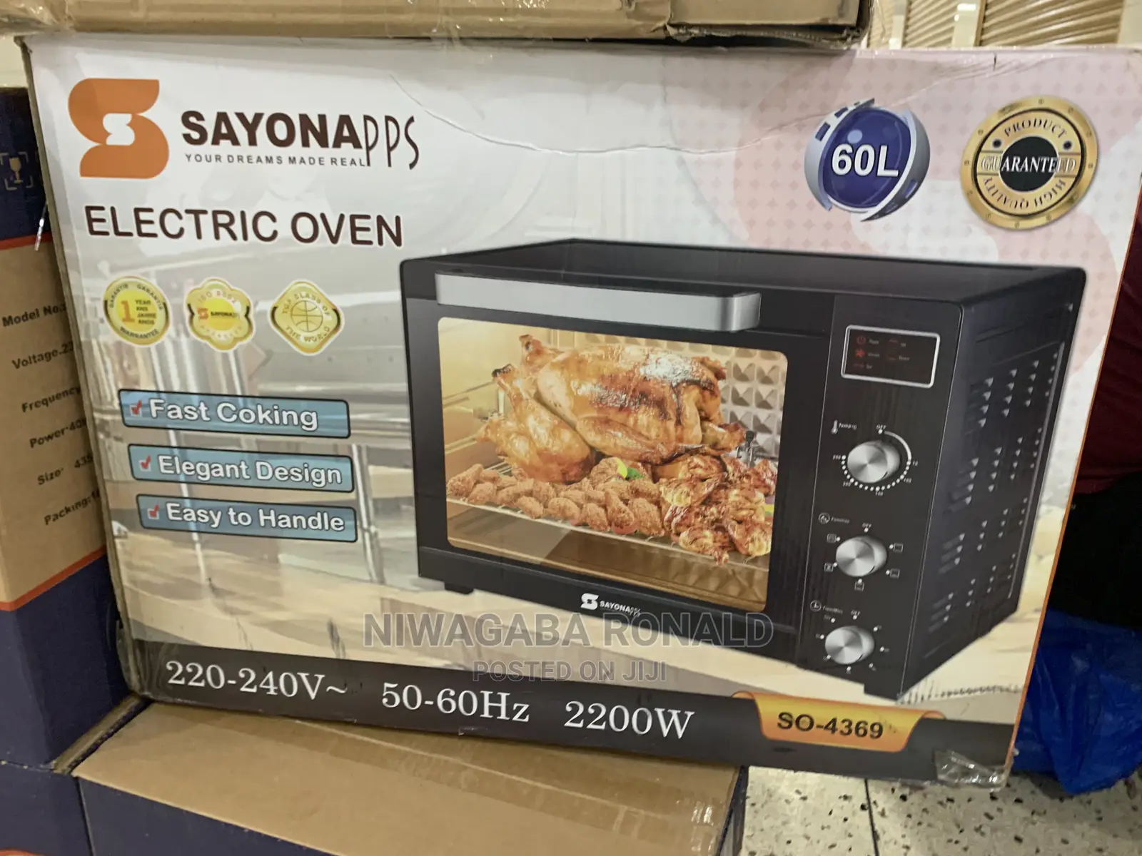 60L Oven Sayona