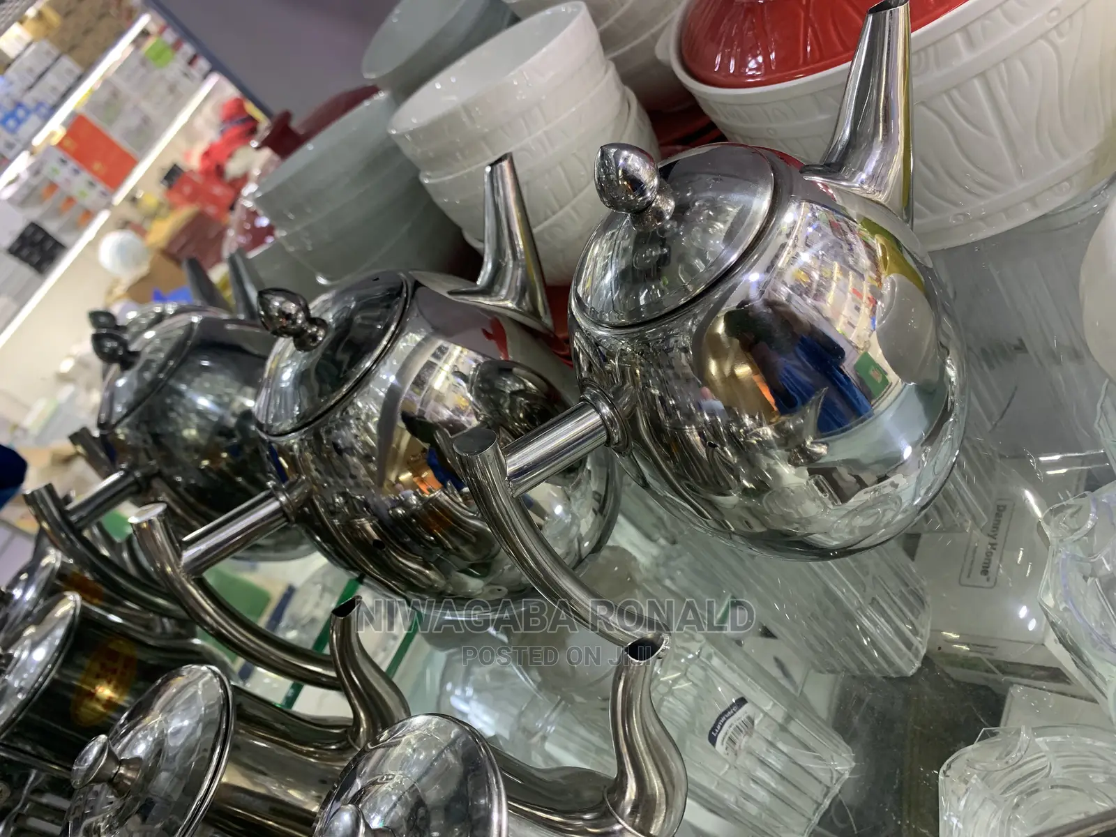 Stainless Steel Tea Pots