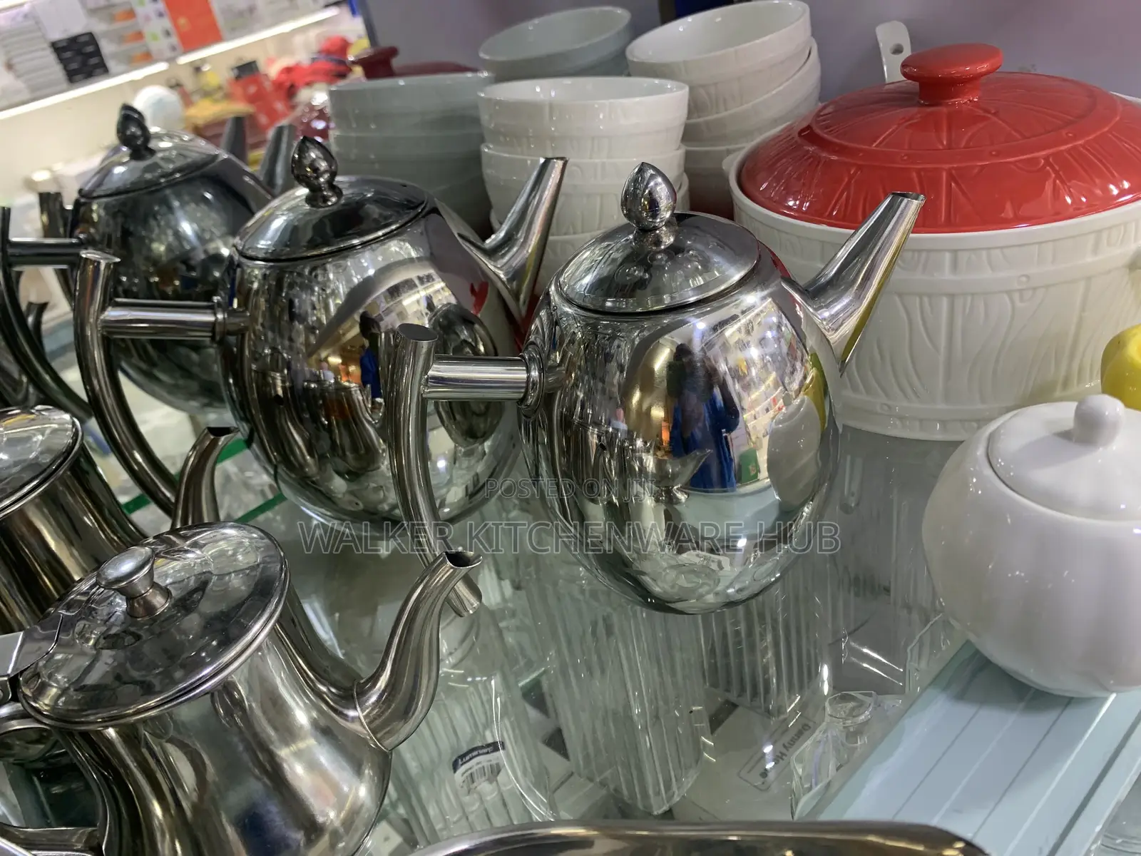 Stainless Steel Tea Pots