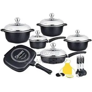 23pcs Dessini Non Sticky Die Cast Cooking Pot Set