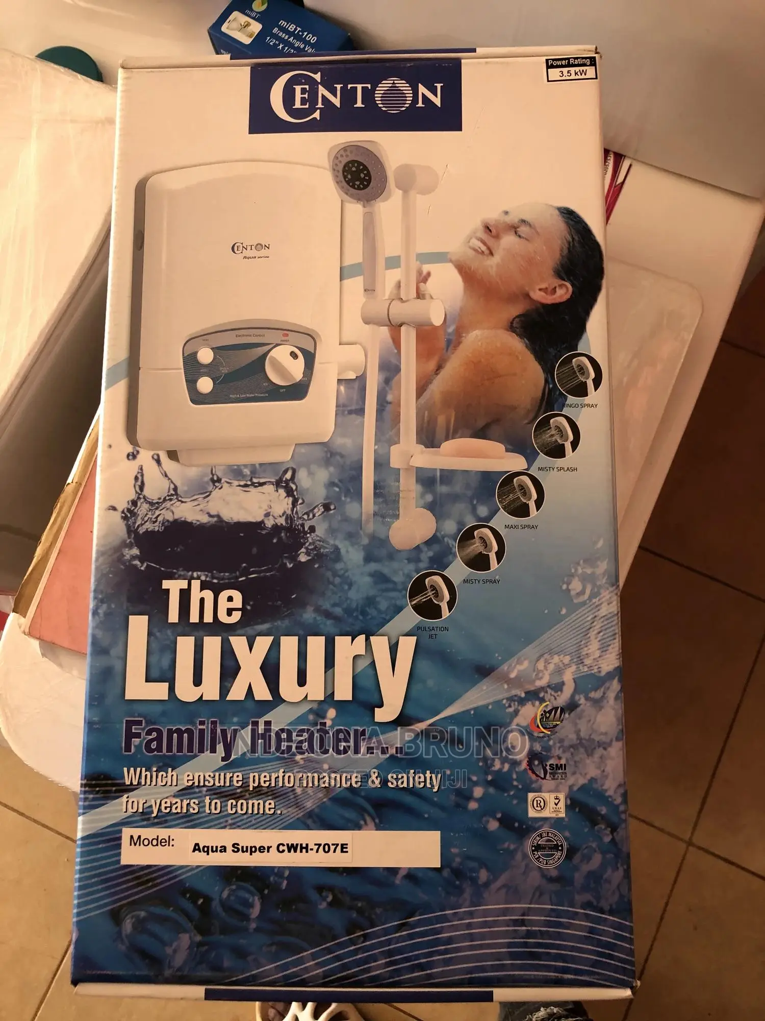 Instant Water Heater Aqua Super CWH-707E