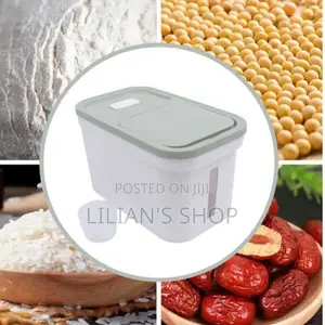 10kg Kitchen Rice Fruits Storage Box Bucket