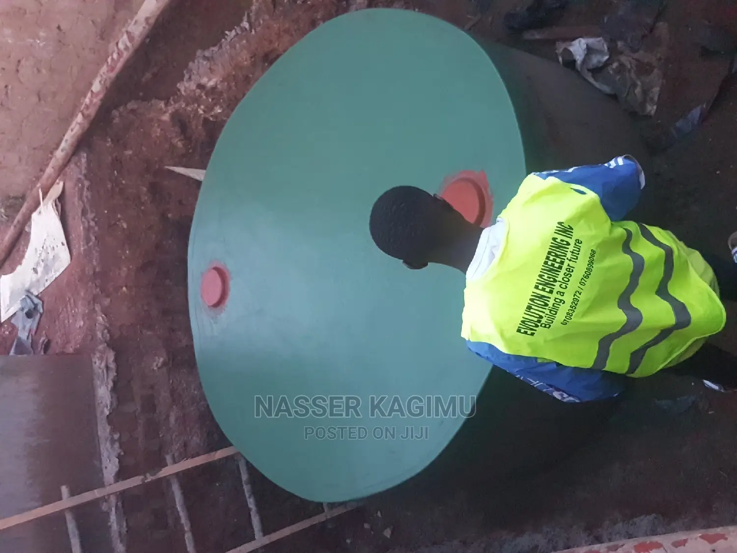 Great 2meters Bio-Digester for 5 Roomed House in Kasangati