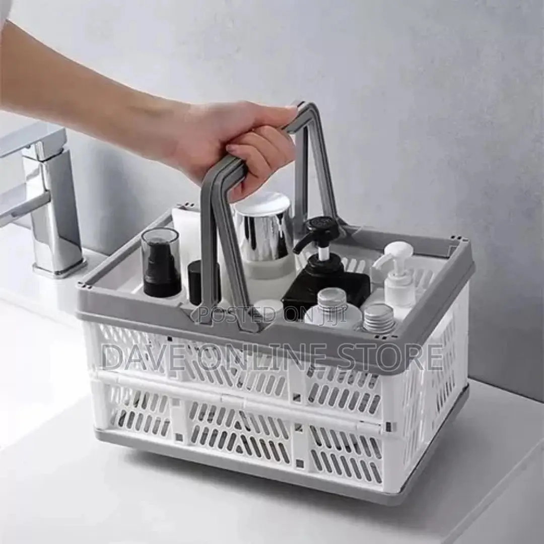 Foldable Storage Basket Kitchen Fruit Toy Holder