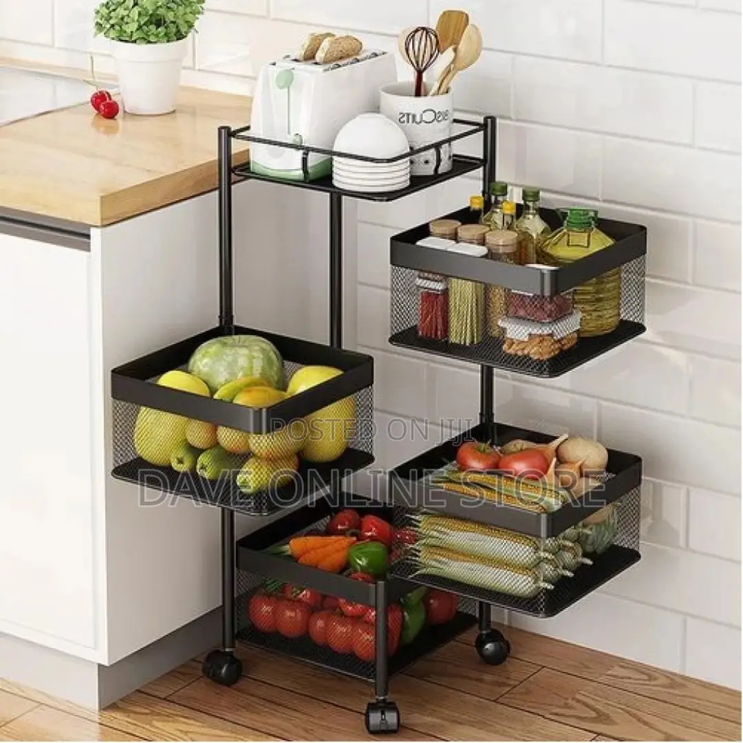 4 Tier Kitchen, Bedroom, Bathroom Storage Rack
