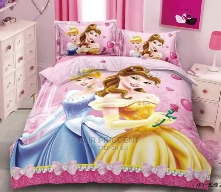 Kids Duvets Set (Pink)